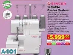SİNGER OVERLOK MAKİNESİ SİNGER OVERLOK MAKİNESİ